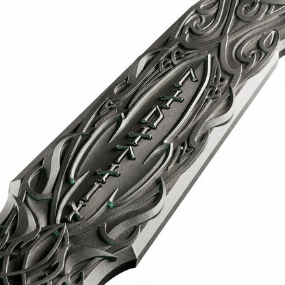 Laevateinn Loki’s Sword 2026 Silbermedaille – Detail der Klinge