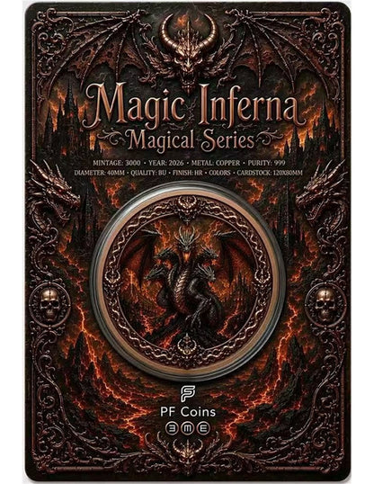 1oz Kupfer - MAGIC INFERNA Magical Series