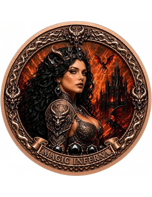 1oz Kupfer - MAGIC INFERNA Magical Series