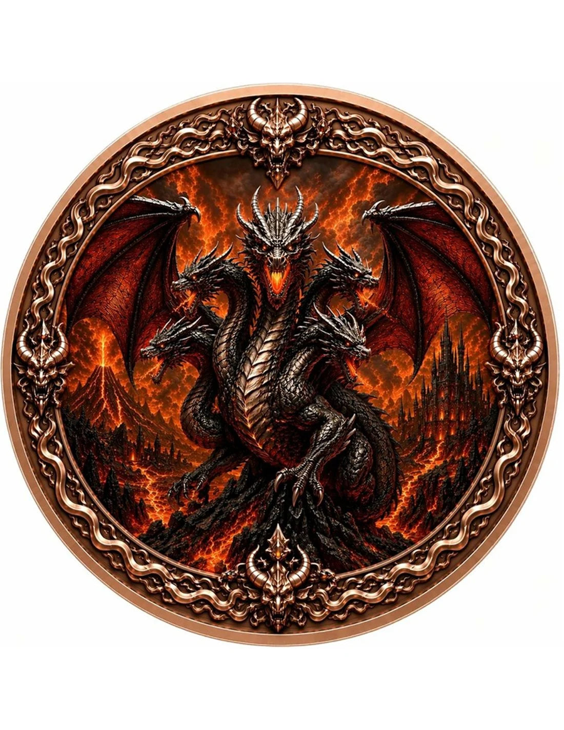 1oz Kupfer - MAGIC INFERNA Magical Series