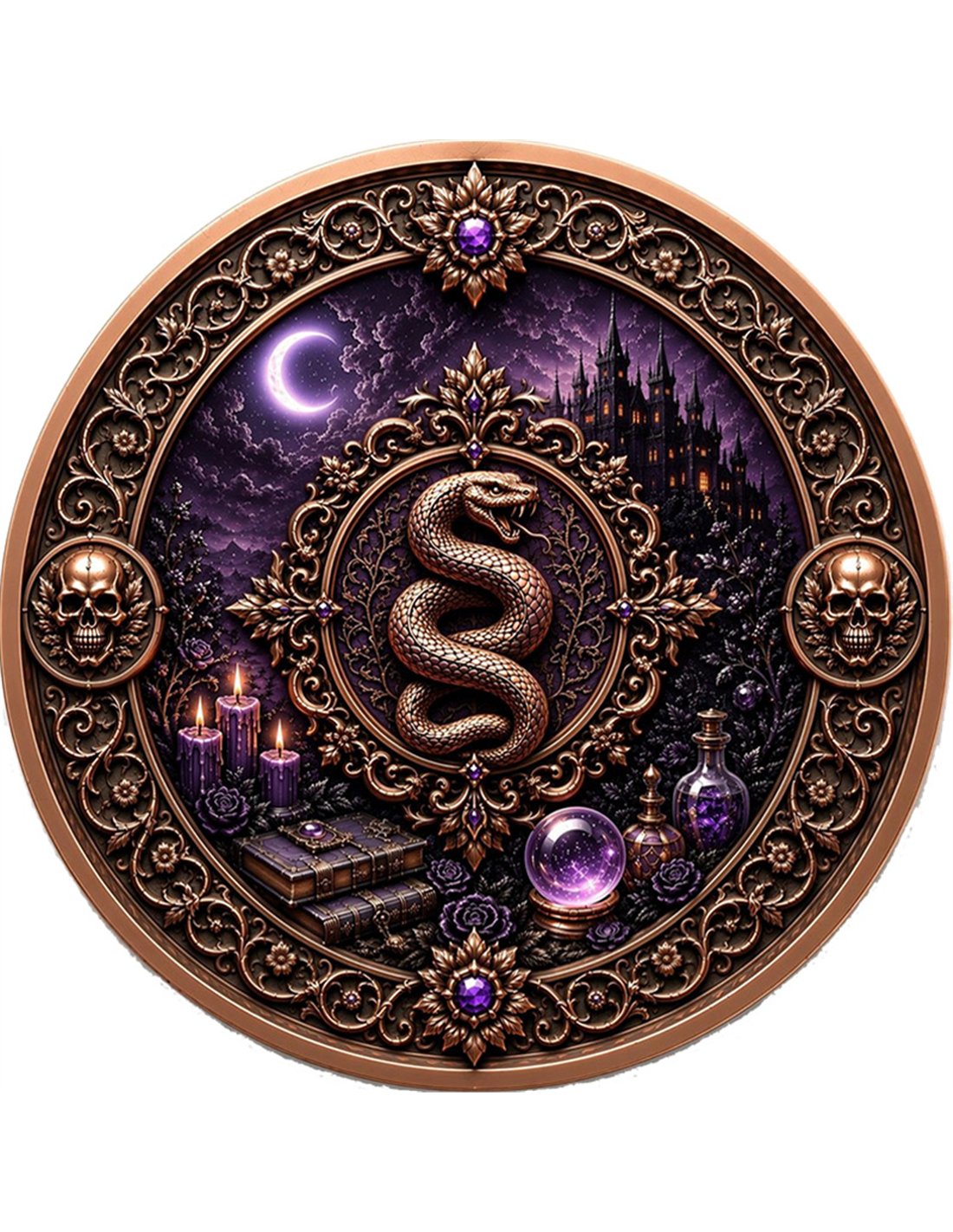 1oz Kupfer Italien - MAGIC WITCH Magical Series 2026