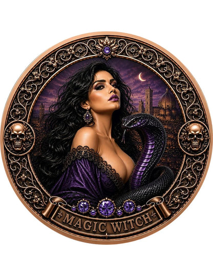1oz Kupfer Italien - MAGIC WITCH Magical Series 2026