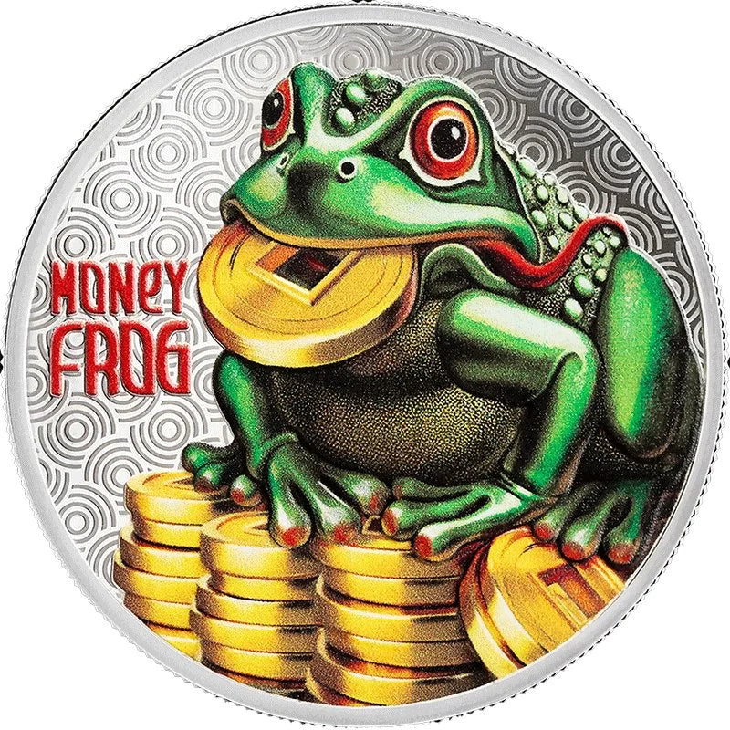 Samoa Money Frog Lucky Coin 2026 1/2 oz Silber Proof