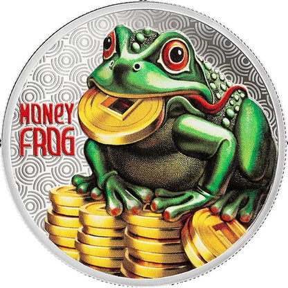 Samoa Money Frog Lucky Coin 2026 1/2 oz Silber Proof