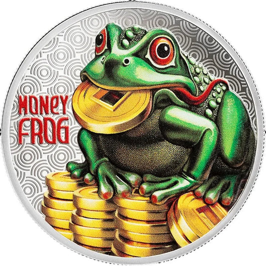 Samoa Money Frog Lucky Coin 2026 1/2 oz Silber Proof