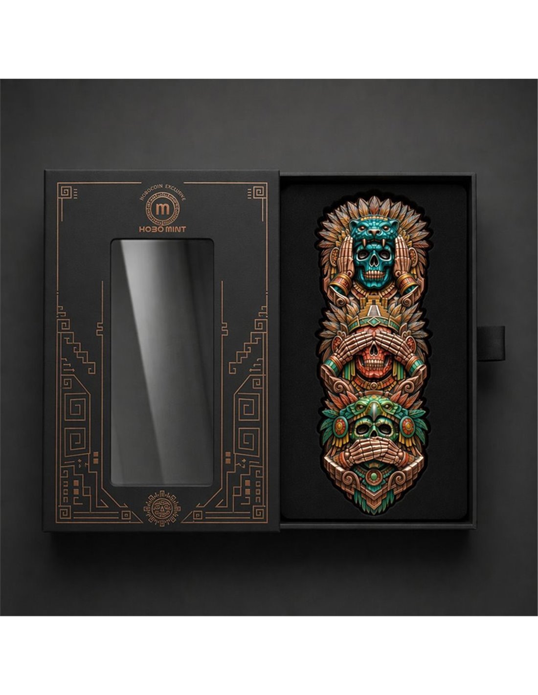 3oz Kupfer Italien - Aztekentotem 2026
