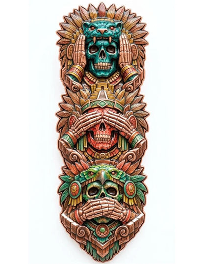 3oz Kupfer Italien - Aztekentotem 2026