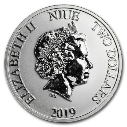 Niue Jahr des Schweines 2019 – Rückseite