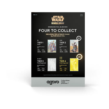 Niue Star Wars The Mandalorian Din Djarin Blind Box 2026 Rückseite