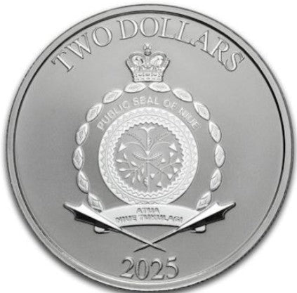 Niue- Star Wars Prinzessin Leia 2025