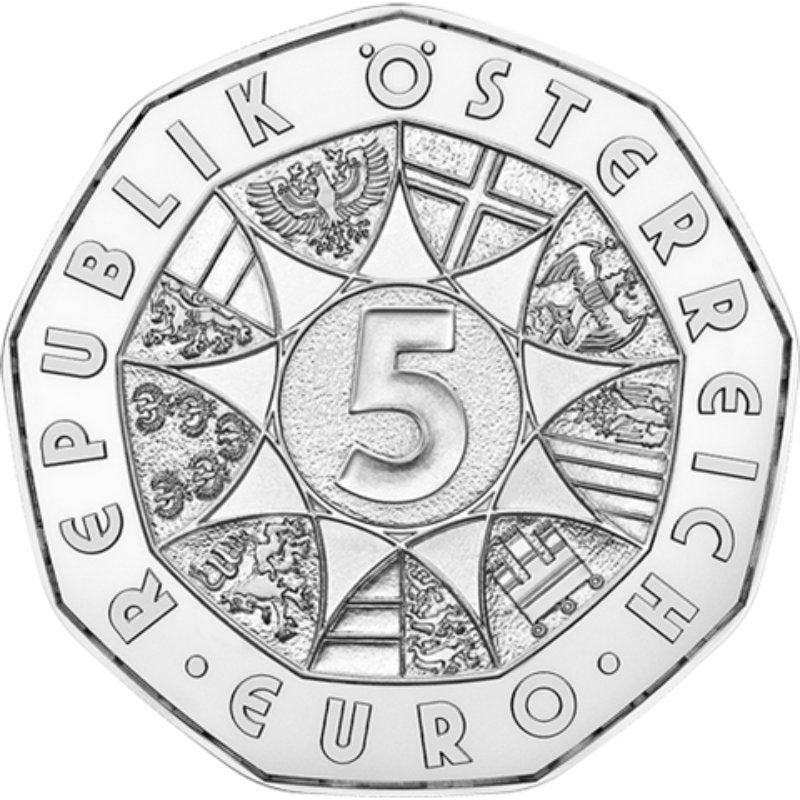 5 Euro Silber Neujahrsmünze Spring ins Glück 2026