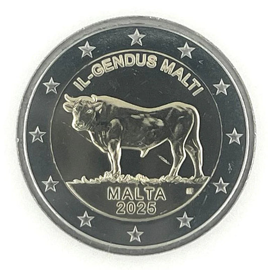Malta 2€ 2025 - Ochse CC