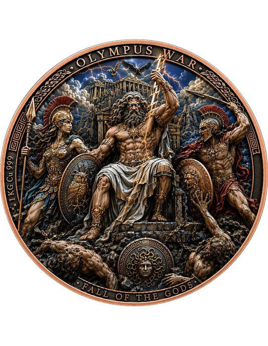 1kg Kupfer Italien - OLYMPUS WAR Fall Of The Gods 2026