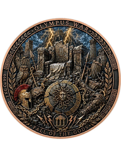 1kg Kupfer Italien - OLYMPUS WAR Fall Of The Gods 2026