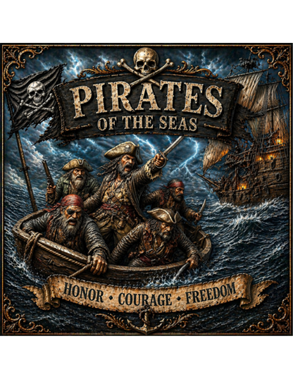 1oz Kupfer - Pirates of the Seas 2026