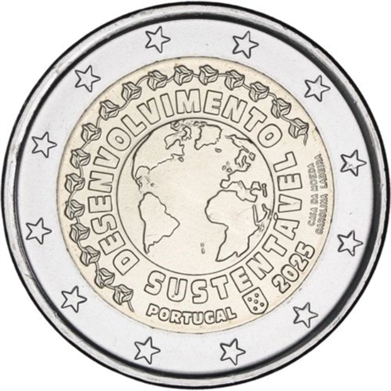 Portugal 2€ 2025 - Nachhaltige Entwicklung
