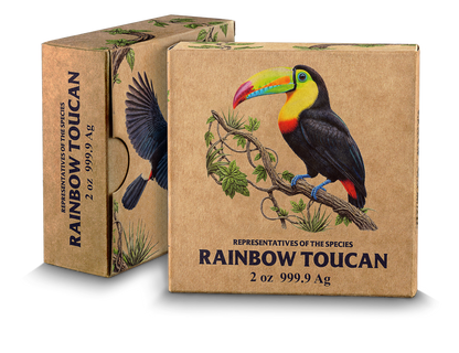 Niue - 2oz Rainbow Toucan 2016