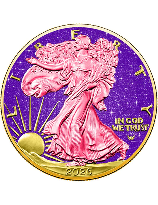 USA - Silver Eagle ROYAL AMETHYST 2026