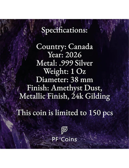 Kanada - Maple Leaf ROYAL AMETHYST 2026