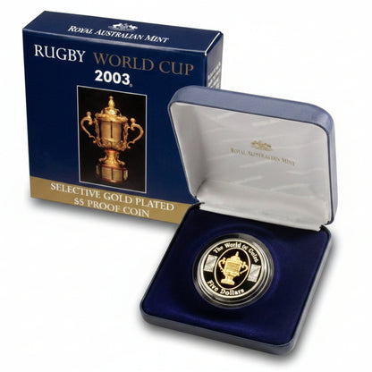 Australien Rugby World Cup 2003 – Etui und Umverpackung