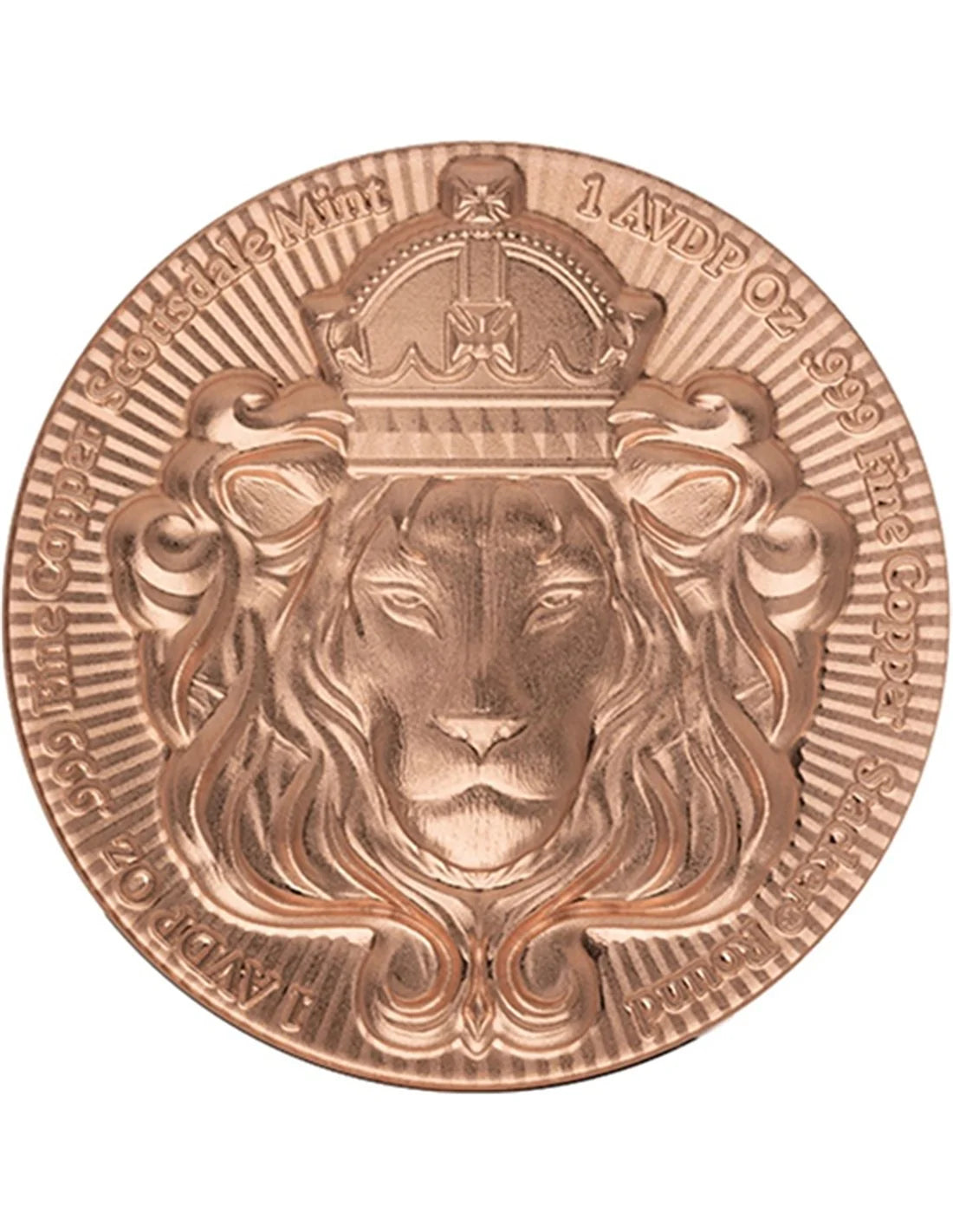 1oz Kupfer - SCOTTSDALE LION STACKER 2026