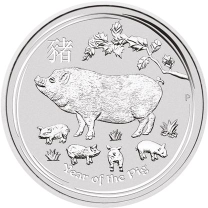 Australien - 0,5oz Lunar II Schwein 2019