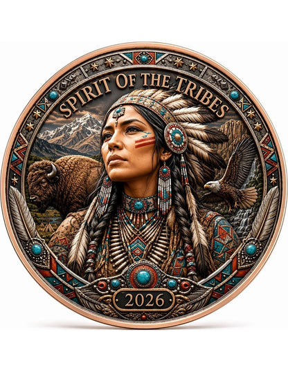 1oz Kupfer Italien - SPIRIT OF THE TRIBES 2026