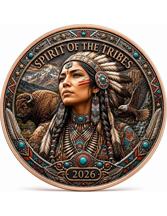 1oz Kupfer Italien - SPIRIT OF THE TRIBES 2026