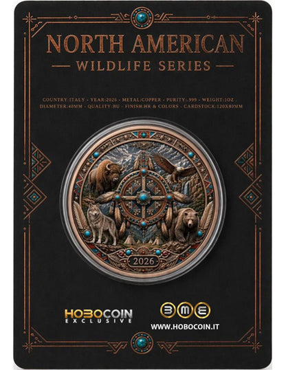1oz Kupfer Italien - SPIRIT OF THE TRIBES 2026