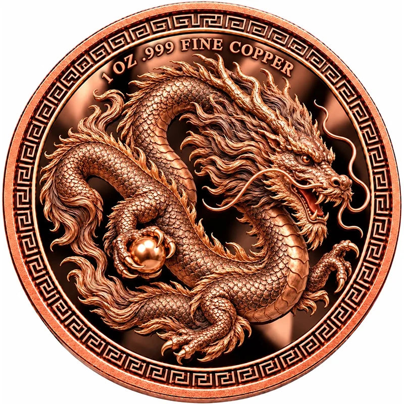 1oz Kupfer - Chinesische Mauer 2026