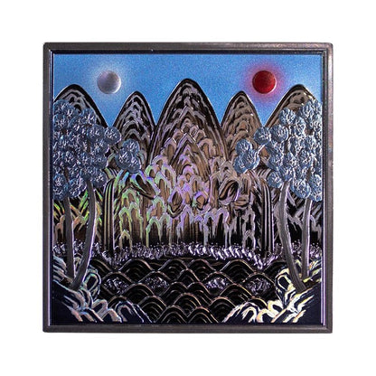 The King’s Horizon Holographic 2026 1 oz Silber KOMSCO Stacker