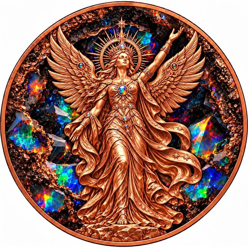 The Opal Empress Divine Elements 2026 5 oz Kupfermedaille