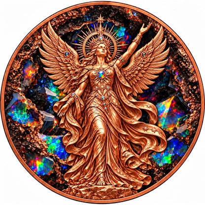 The Opal Empress Divine Elements 2026 5 oz Kupfermedaille