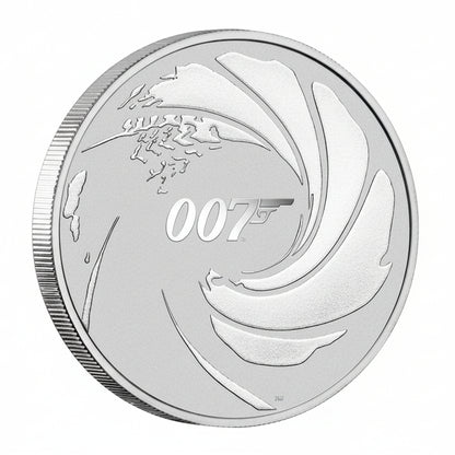 Tuvalu James Bond 007 2020 1 oz Silbermünze Perth Mint