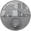 Cook Islands Real Heroes Firefighter 3 oz Silbermünze 2021 Rückseite