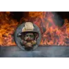 Cook Islands Real Heroes Firefighter 3 oz Silbermünze 2021 mit Etui