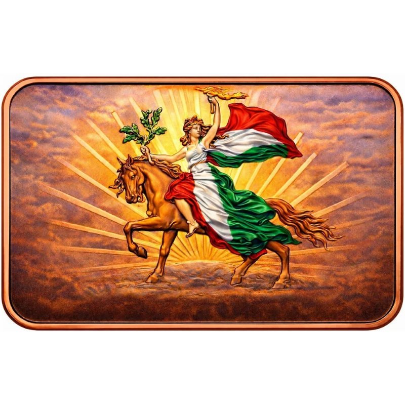 Mexiko – Año del Caballito Jahr des Pferdes 5oz Kupferbarren 2026