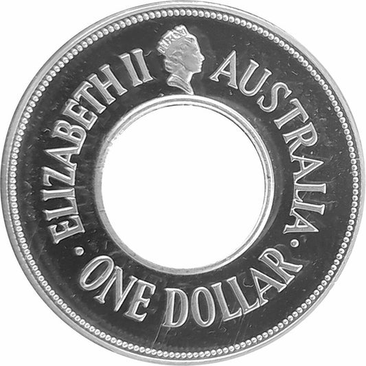 Australien The Holey Dollar 1990 – Rückseite