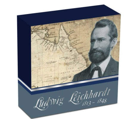 Australien – Ludwig Leichhardt 2oz Silber Proof 2013
