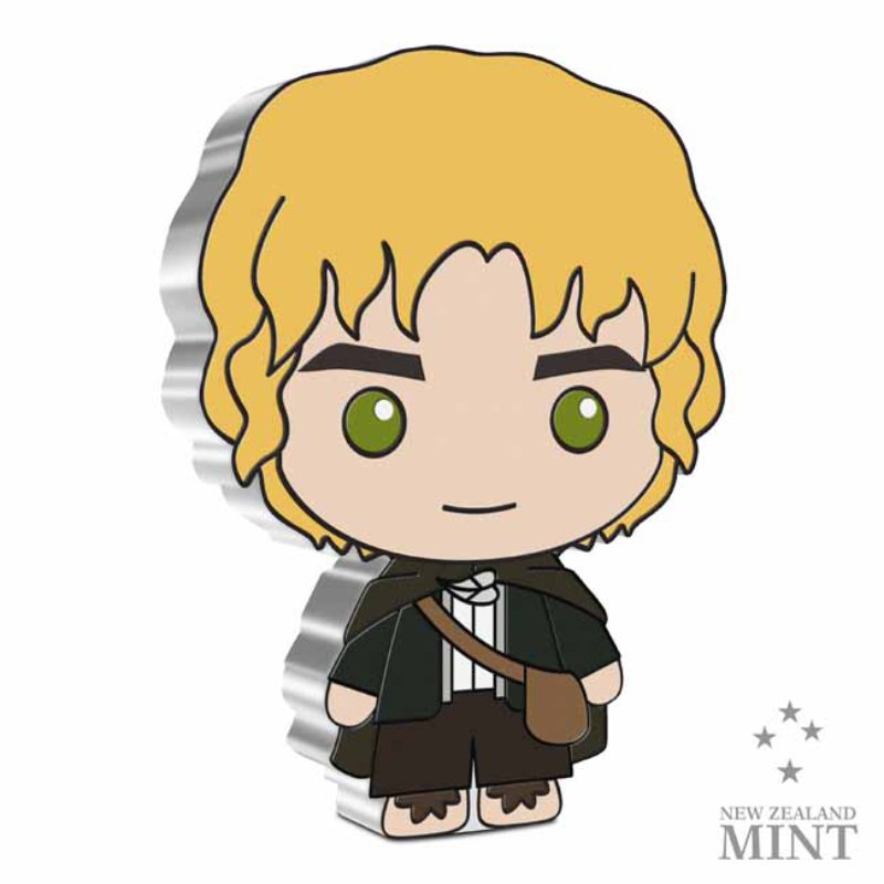 Silbermünze 2021 Samwise Gamgee™ Chibi – 1 oz Silber, Niue

